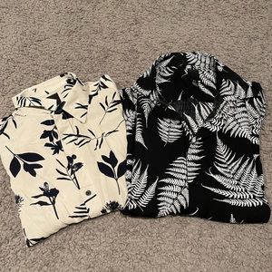 H&M Mens button up shirt Bundle size S